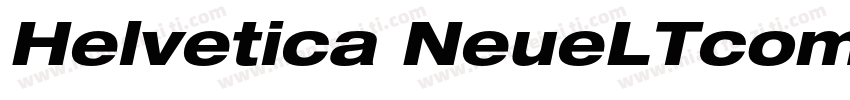 Helvetica NeueLTcom hv字体转换